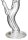 G-Spot Glasbong "Durchhänger Eis" ohne Panzerschliff H 40 cm D 50 mm