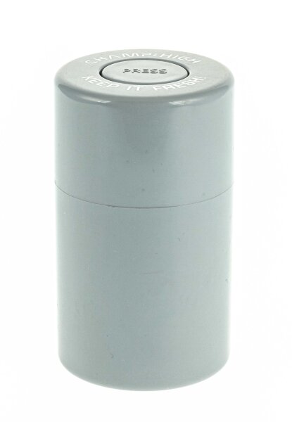 Champ High - Vakuum Dose H 10 cm D 6 cm - Grau