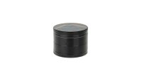 MetallPollinatorgrinder "Love is Love" 4Tlg. - Schwarz - D 50 mm H 37 mm