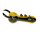 G-Spot Glaspfeife 10 cm Käfer mit Hörnern - gelb/schwarz Nr.41