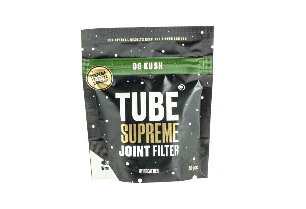 Tube Terpen Filter - OG Kush - 6 mm - 50 Stück