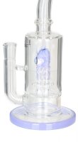 Glasbong Black Leaf "Oktopus Showerheadperc" H 28 cm NS 18,8 mm - Lila