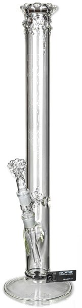ROOR Glasbong 18,8er Custom-Line 007 - Ghost - H 55 cm D 50 mm - ICE