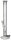 ROOR Glasbong 18,8er Custom-Line 007 - Ghost - H 55 cm D 50 mm - ICE