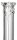 ROOR Glasbong 18,8er Custom-Line 007 - Ghost - H 55 cm D 50 mm - ICE