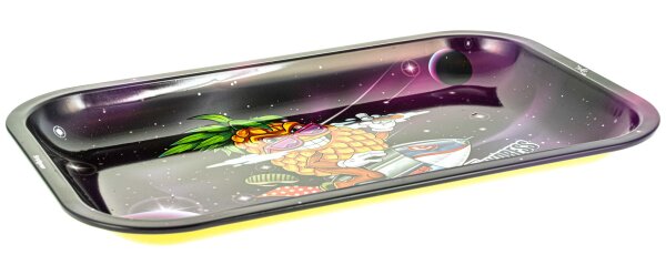 Rolling Tray "Best Buds Superhigh Pineapple Express" 27,5x17,5x2 cm - Small