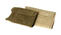 Nasenset mit Spiegel - Groß - 12,5x6,5 cm - Velourslederetui versch. Farben 5tlg.