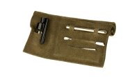 Nasenset mit Spiegel - Groß - 12,5x6,5 cm - Velourslederetui versch. Farben 5tlg.
