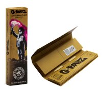 G-Rollz - Unbleached - Banksys Graffiti - King Size Slim - 50 Blättchen + 50 Filtertips