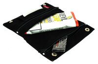 Champ - Tabaktasche mit Reißverschluss - 160x90 mm - Schwarz