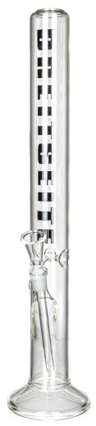 Glasbong "Breitseite" Zylinder Ice H 550 mm D 55 mm NS 18,8 mm
