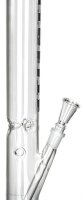 Glasbong "Breitseite" Zylinder Ice H 550 mm D 55 mm NS 18,8 mm