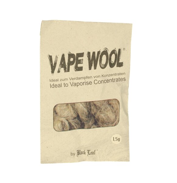 Black Leaf "Vape Wool" Watte für Vaporizer/Konzentrate - 1,5g