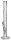 G-Spot Glasbong "Snake" ohne Panzerschliff H 50 cm D 50 mm