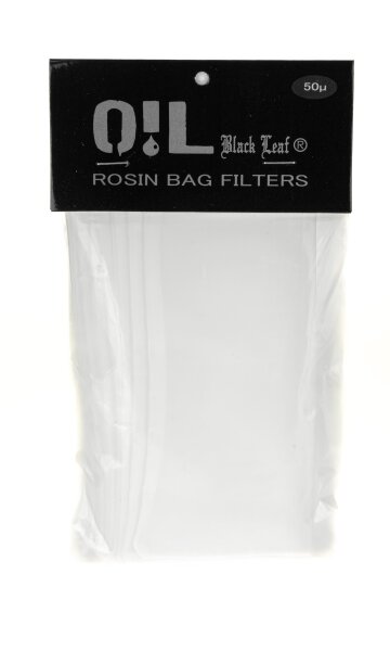 Oil Black Leaf Rosin Bag Filterbeutel 50µm L (150x70 mm) - 10er Pack