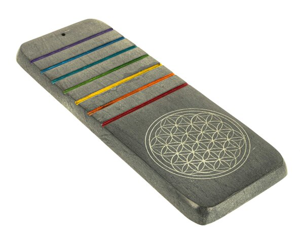 Räucherstäbchenhalter - Stone Chakra - 20x7,5 cm