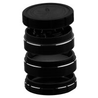 Grace Glass Amsterdam Pollinator Grinder - Schwarz - D 50 mm