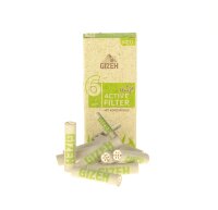 GIZEH Hanf + Gras - Aktivkohlefilter 10 Stück 6 mm