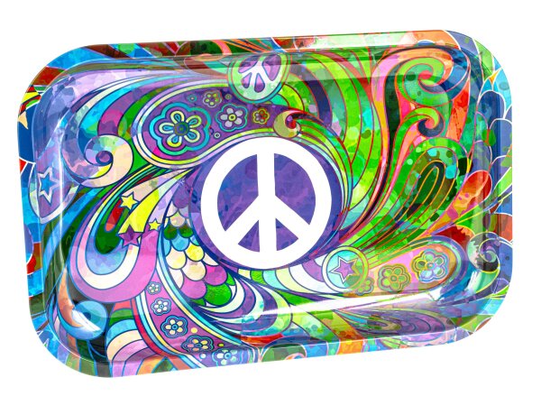 Rolling Tray "Peace" 28x19 cm - Small