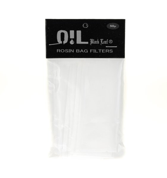 Oil Black Leaf Rosin Bag Filterbeutel 50µm M (110x50 mm) - 10er Pack