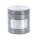 Black Leaf Pollinatorgrinder - 4tlg. mit Auswurf - D 63 mm H 67 mm - Grau