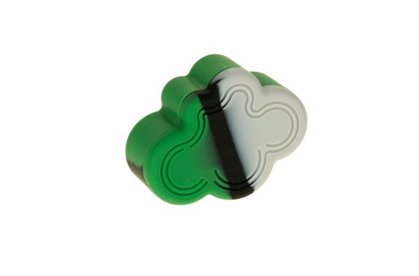 Heisenberg - Silikondose - Cloud/Wolke - 4 Fächer - L 6,5 cm - Camouflage