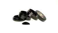 Pollinatorgrinder 4tlg. - Fuchs (oben&unten bedruckt) - D 50 mm - Schwarz