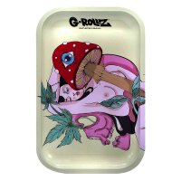 G-Rollz Rolling Tray - Mushroom Lover - 17,5x27,5 cm - Small