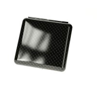 Angelo - Zigarettenetui aus Metall - Carbon Optik fein - Quadratisch