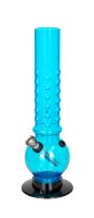 Dreamliner Acrylbong - mit Bauch & Noppen - H 25 cm D 37 mm - versch. Farben