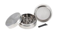 Edelstahlgrinder Pollinator 4tlg. D 49 mm inkl. Samtbeutel
