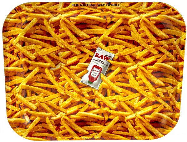 RAW Rolling Tray - French Fries - 34x27,5 cm - Medium