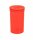 Kunststoffdose mit Pop Up Deckel - 70ml D 42 mm H 70 mm - Rot