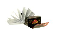 Smoking Rolls Deluxe (Black) - Slim - 4 Meter + 33 Filtertips