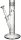 G-Spot Zylinder Eis Cloursection H 50 cm D 50 mm WS 5 mm NS 18,8er Panzerschliff - Schwarz