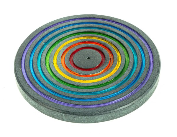 Räucherstäbchenhalter - Stone Chakra - Rund D 11,5 cm