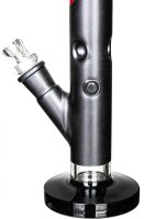 Grace Glass Glasbong 18,8er auf 29,2er - Satinated Series Red- H 50 cm D 50 mm