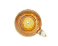 Glaskopf "Reptil" Amber gemustert 18,8er