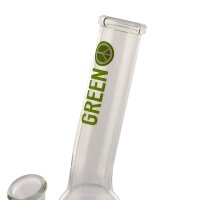 Glasbong Greenline 12,5er H 20 cm D 24 mm - Doppel Bauch