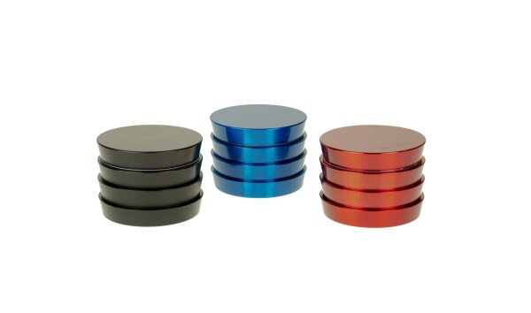 Pollinatorgrinder - 4tlg. D 55 mm H 42 mm - Pagode - versch. Farben