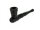 Holzpurpfeife - Rillen - L 12,5 cm Schwarz