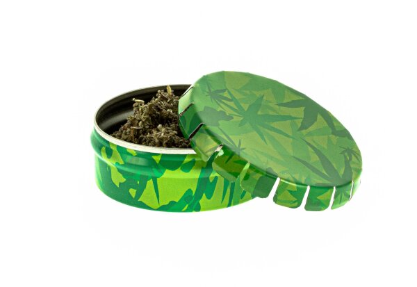 Click-Clack Dose "Camouflage" D 5,8 cm