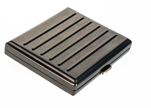 Zigarettenetui in Rimowa-Optik Aluminium - Schwarz