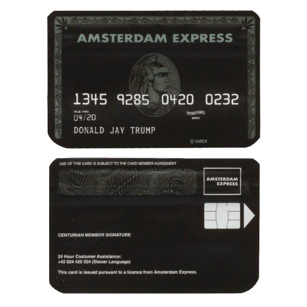 Amsterdam - Tütchen - Amsterdam Express (American Express) - 85x55 mm - 1 Stück