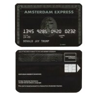 Amsterdam - Tütchen - Amsterdam Express (American Express) - 85x55 mm - 1 Stück