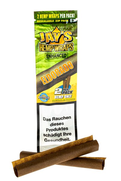 Juicy Jays - Hemp Wraps - Terpen Enhanced - Eldorado (Ananas Shake)