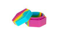 Heisenberg Silikondose - Hexa (Honigwabe) - D 48 mm - Lila Gelb Blau