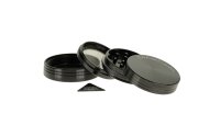 Champ High Pollinatorgrinder - Compact 4tlg. D 63 mm H 25 mm - Schwarz/Silber/Gold
