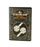 Scorpio Screencard Edelstahlsiebe - Premium - 4x 12 mm - Hängesiebe