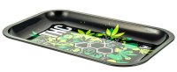 Fire Flow Rolling Tray - THC Molecule (Formel) - 27,5x17,5 cm - Small